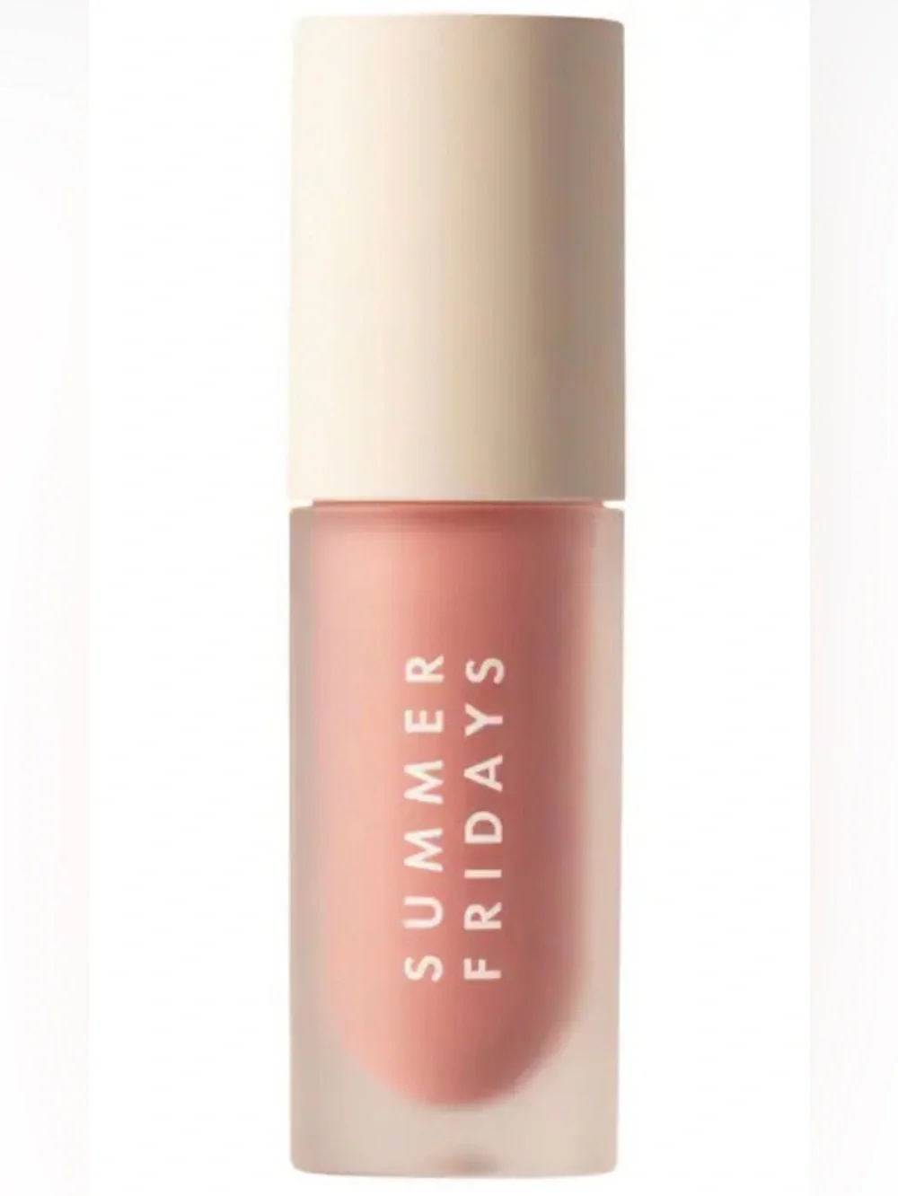Summer Fridays Creamy Lip Tint — Peachy Nude Gloss